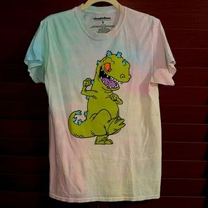 Reptar (from the Nickelodeon show Rugrats) Tie Dye Shirt